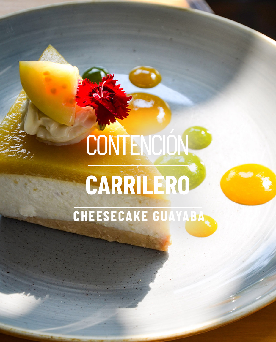 Contención Carrilero — Cheesecake de Guayaba